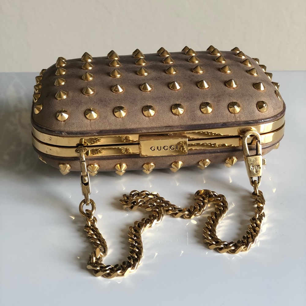 Limited Edition Gucci Studded Clutch